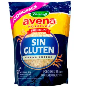 TNG AVENA HOJ PREM Sin Glutenx800g CJx12
