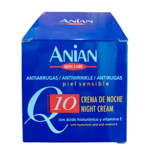 LF CREMA NOCHE Q10 Anti-Arrugas Azul Cx6